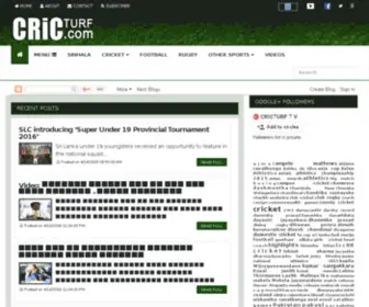 Cricturf.com(Cricturf) Screenshot