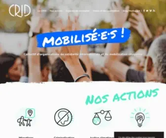 Crid.asso.fr(Accueil) Screenshot