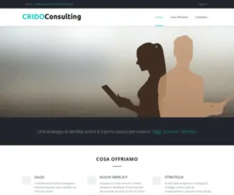 Cridoconsulting.it(CRIDO Consulting) Screenshot