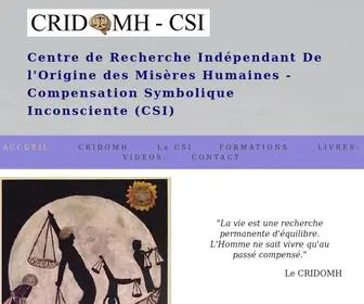 Cridomh.com(CRIDOMH CSI) Screenshot