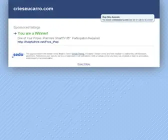 Crieseucarro.com(CrieSeuCarro) Screenshot