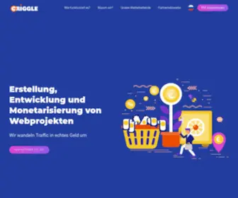 Criggle.de(Professionelle Webentwicklung) Screenshot