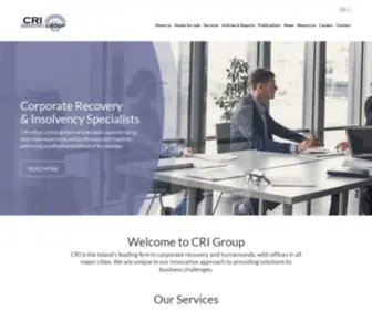 Crigroup.com.cy(CRI Group) Screenshot