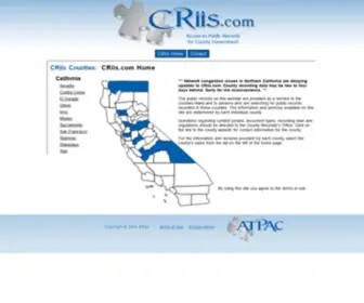 Criis.com((Clerk-Recorder Imaging Information System)) Screenshot