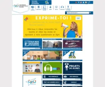 Crij-BN.org(Infos Jeunes Normandie (CRIJ)) Screenshot