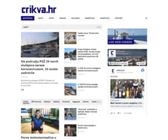 Crikva.hr(Portal Crikvenice i okolice) Screenshot