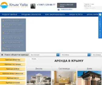 Crimea-Yalta.ru(Аренда жилья в Крыму) Screenshot