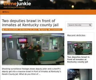 Crimejunkie.com(Crime Junkie) Screenshot