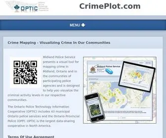 Crimeplot.com(Crime Mapping) Screenshot