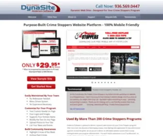Crimestoppersweb.com(Custom Websites for Crime Stoppers Programs) Screenshot