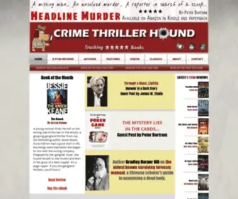 Crimethrillerhound.co.uk(Crime Thriller Hound) Screenshot