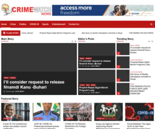 Crimewatchnewsreport.com(News Report) Screenshot