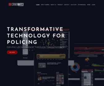 Crimewatchtech.com(Transformative Technology for Policing) Screenshot
