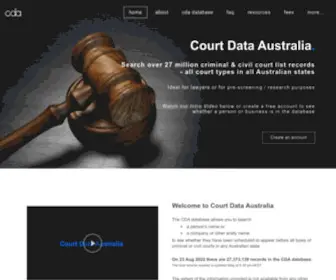 Criminal-Court-Records.com.au(Aust Criminal Court Attendance Records) Screenshot