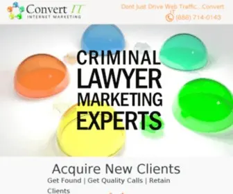 Criminal-Lawyer-Now.com(Internet Marketing for Criminal Lawyers) Screenshot