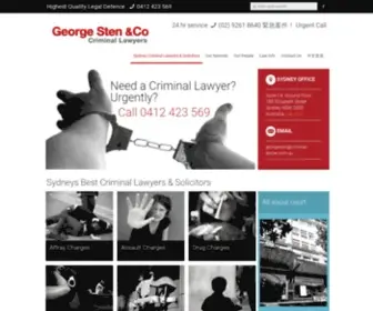 Criminal-Lawyer.com.au(Criminal Lawyers Sydney) Screenshot