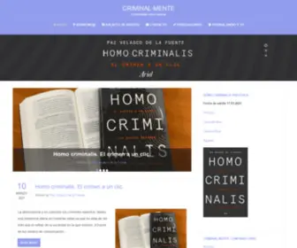 Criminal-Mente.es(Criminología como ciencia) Screenshot