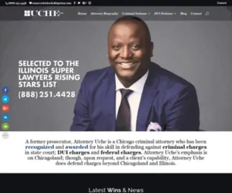 Criminaldefenseattorneyinchicago.com(Chicago Criminal Attorney Nenye Uche) Screenshot