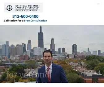 Criminaldefenselawyerofchicago.com(Criminal Defense Lawyer of Chicago) Screenshot