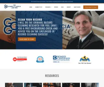 Criminalrecordcleaning.com(Texas Expungement Attorney) Screenshot