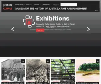 Criminocorpus.org(Musée) Screenshot