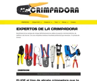 Crimpadora.com(Las tenazas crimpadoras al mejor precio) Screenshot