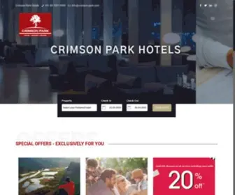 Crimson-Park.com(Crimson Park Hotels) Screenshot