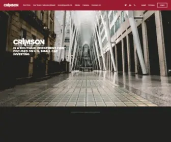 Crimsonam.com(CRIMSON Asset Management) Screenshot