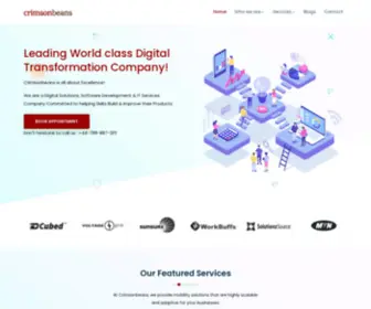 Crimsonbeans.co.uk(Best app development companies in London) Screenshot
