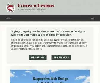 Crimsondesigns.com(Crimson Designs) Screenshot
