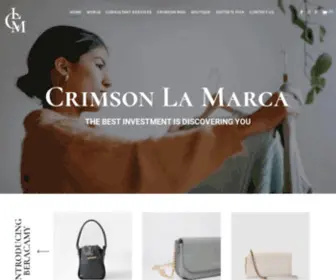 Crimsonlamarca.com(Main Home) Screenshot