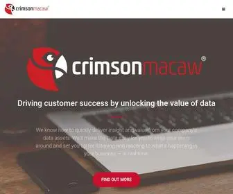 Crimsonmacaw.com(Crimson Macaw) Screenshot