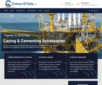 Crimsonoiltools.com(Casing Accessories) Screenshot