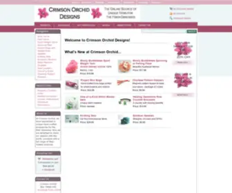 Crimsonorchiddesigns.com(Crimson Orchid Designs) Screenshot