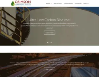 Crimsonrenewable.com(Crimson Renewable Energy LLC) Screenshot