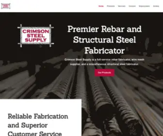 Crimsonsteelsupply.com(Crimson Steel Supply) Screenshot