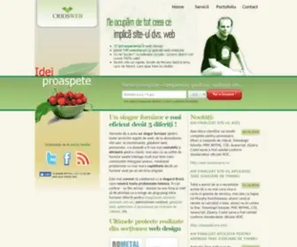 Criosweb.ro(Web Design Targoviste) Screenshot