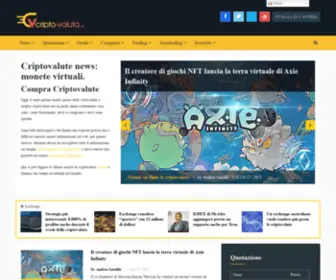 Cripto-Valuta.net(Criptovalute news) Screenshot