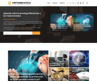 Criptobiblioteca.com(¡Un único lugar para las criptomonedas) Screenshot