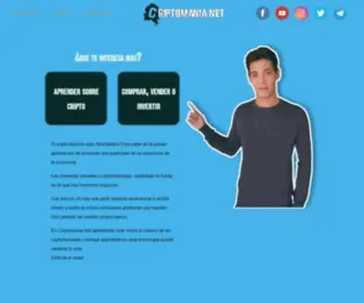 Criptomania.net(Criptomonedas y blockchain) Screenshot