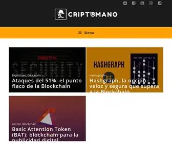 Criptomano.com(Informaci) Screenshot