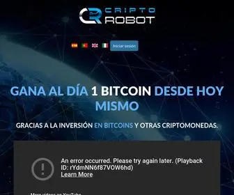Criptorobot.com(Criptorobot) Screenshot
