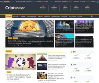 Criptostar.com(Noticias Blockchain) Screenshot