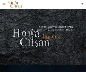 Crisan-Avocat.ro(Horea Crisan) Screenshot