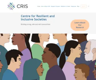 Crisconsortium.org(Centre for Resilient and Inclusive Societies) Screenshot