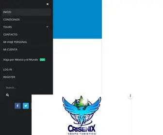 Crisenix.com.mx(Viaja) Screenshot