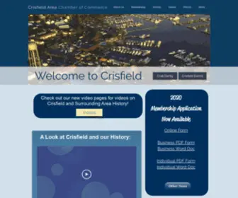 Crisfieldchamber.com(Crisfieldchamber) Screenshot