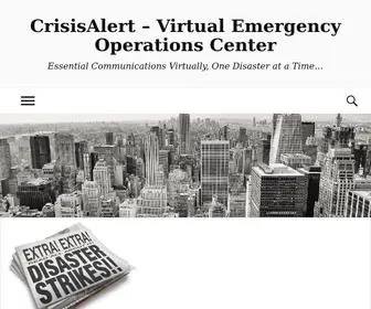 Crisisalert.net(Virtual Emergency Operations Center) Screenshot