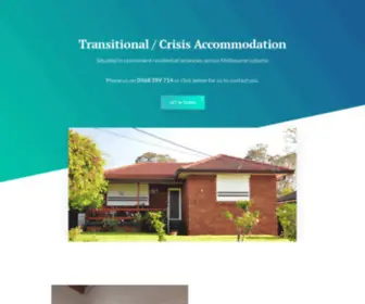 Crisishousing.com.au(Crisis Accommodation Melbourne Suburbs Withing Reach of CBD) Screenshot