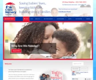 Crisisnurserykids.org(Saint Louis Crisis Nursery) Screenshot